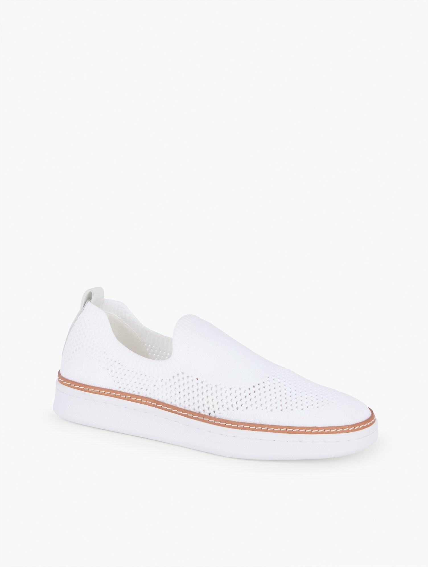 BRITTANY SLIP ON KNIT SNEAKERS | Talbots discount