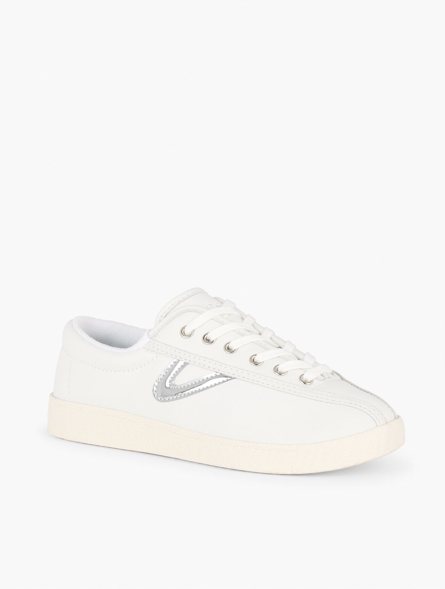 TRETORN® NYLITE PLUS LEATHER SNEAKERS | Talbots sale