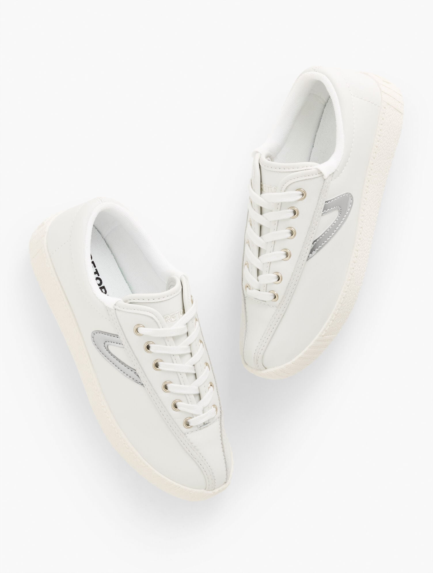 TRETORN® NYLITE PLUS LEATHER SNEAKERS | Talbots sale