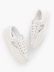 TRETORN® NYLITE PLUS LEATHER SNEAKERS | Talbots sale