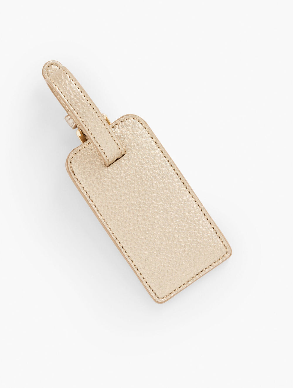 METALLIC LUGGAGE TAG | Talbots for sale