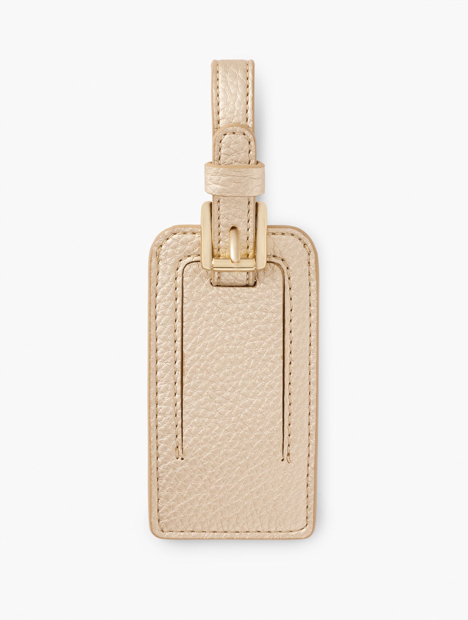 METALLIC LUGGAGE TAG | Talbots for sale