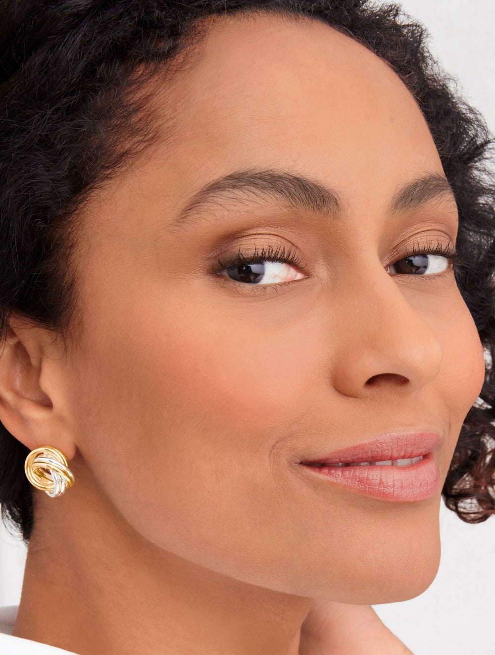 TWO-TONE STUD EARRINGS | Talbots on sale