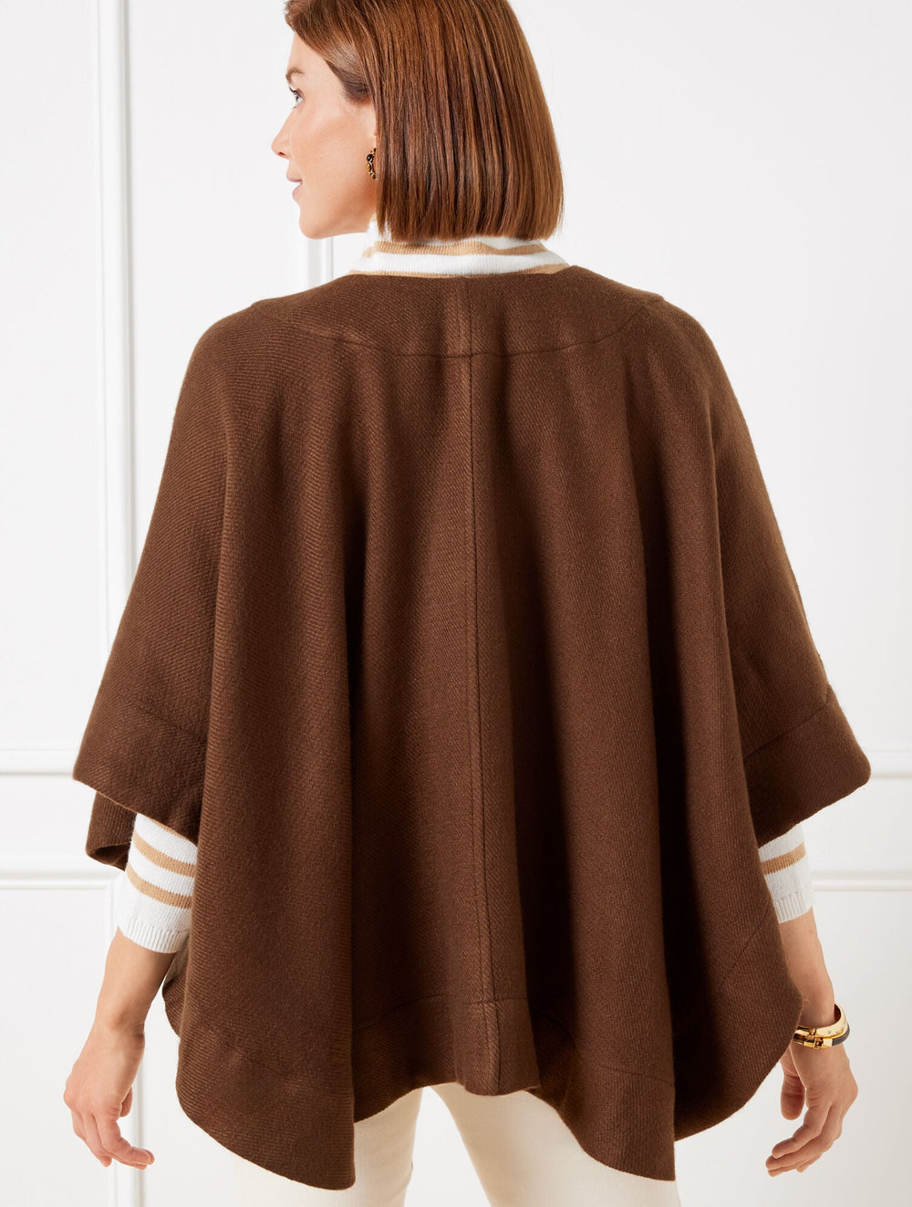 WOVEN RUANA | Talbots near me