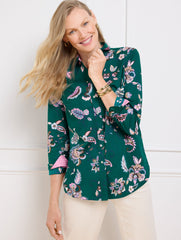 MODERN CLASSIC SHIRT - ORNATE JACOBEAN | Talbots outlet