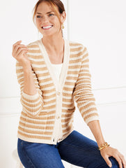 TALBOTS KATE CARDIGAN - METALLIC | Talbots near me
