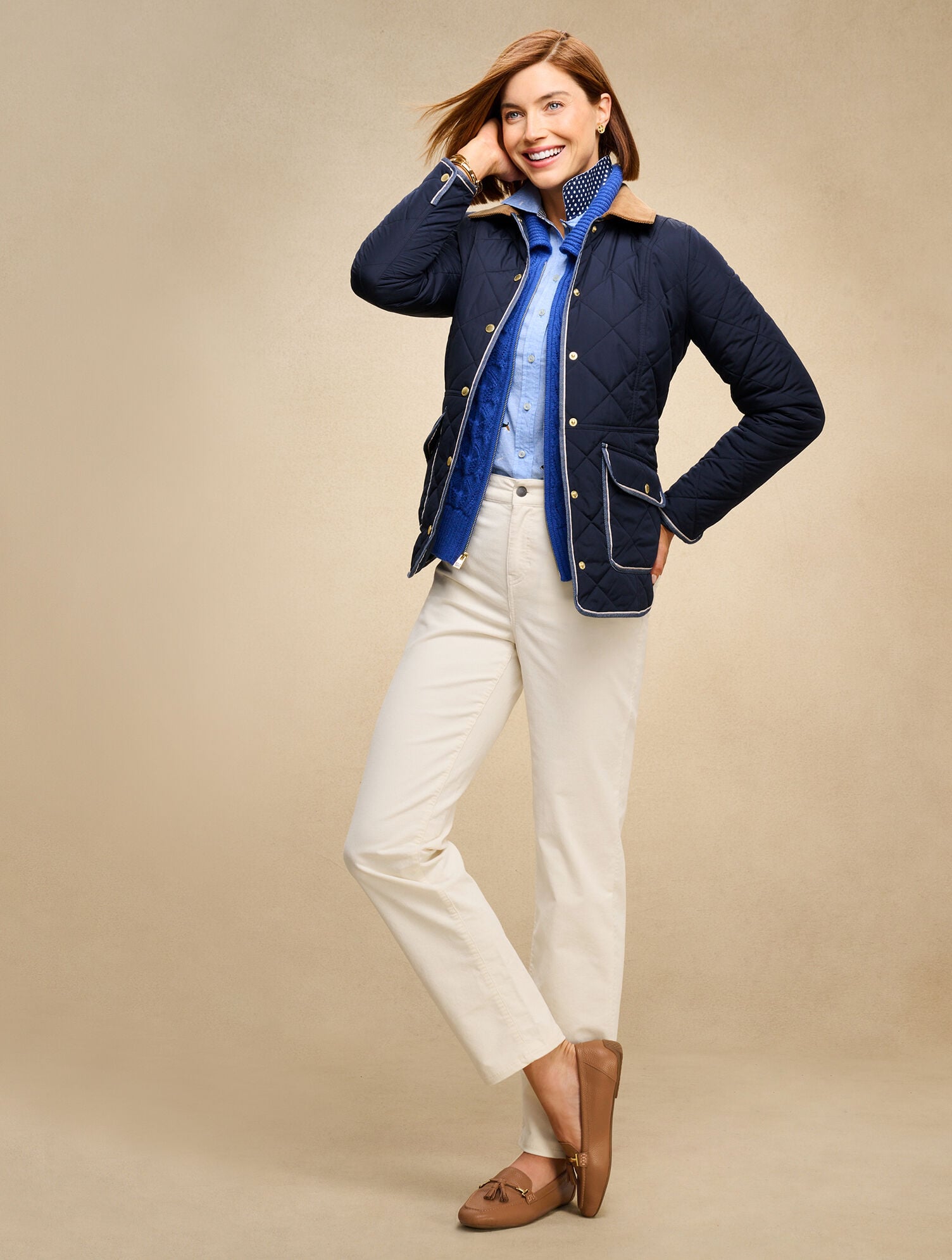 POINTELLE KNIT SWEATER JACKET | Talbots sale