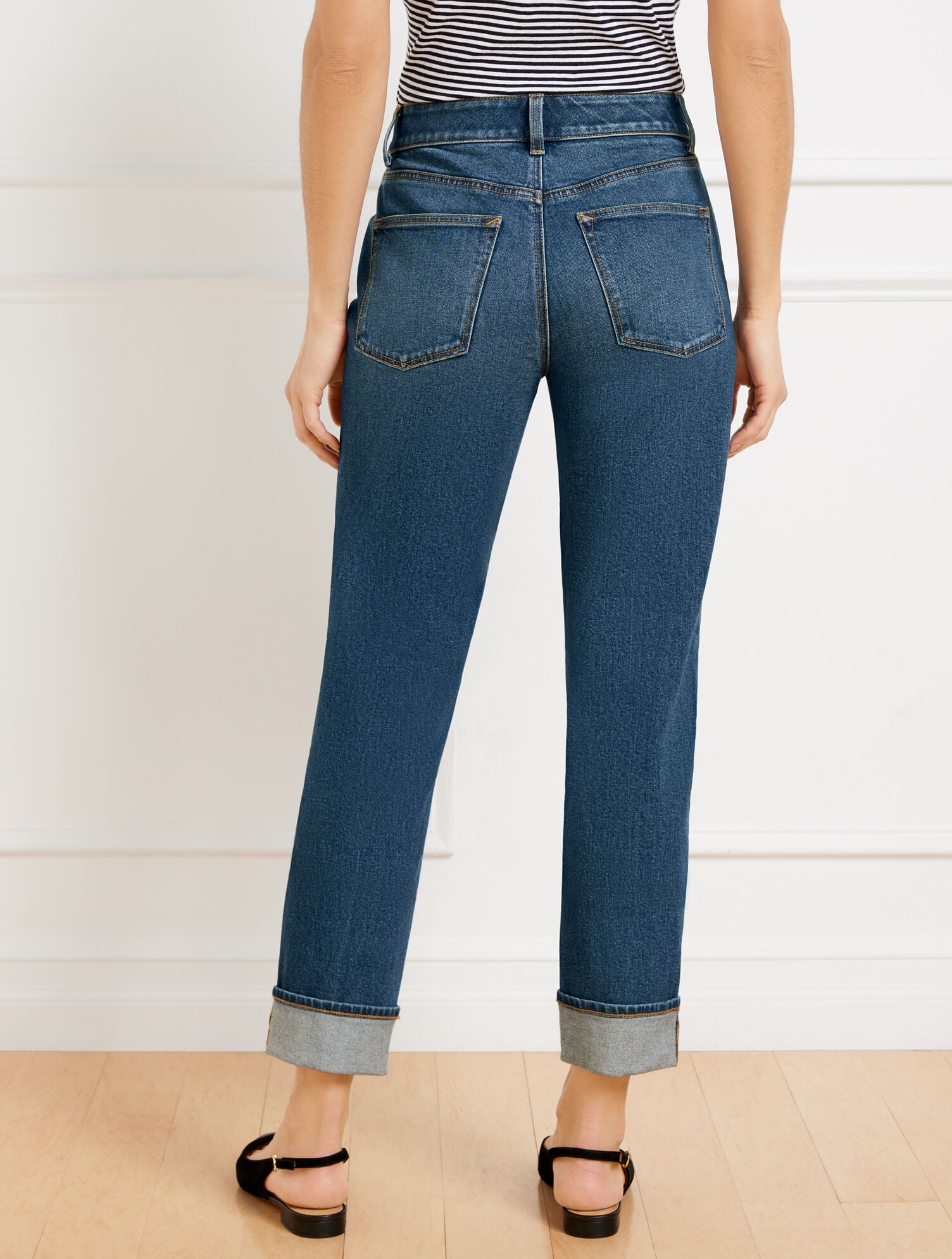EVERYDAY RELAXED LEG JEANS - SONIA WASH | Talbots on sale