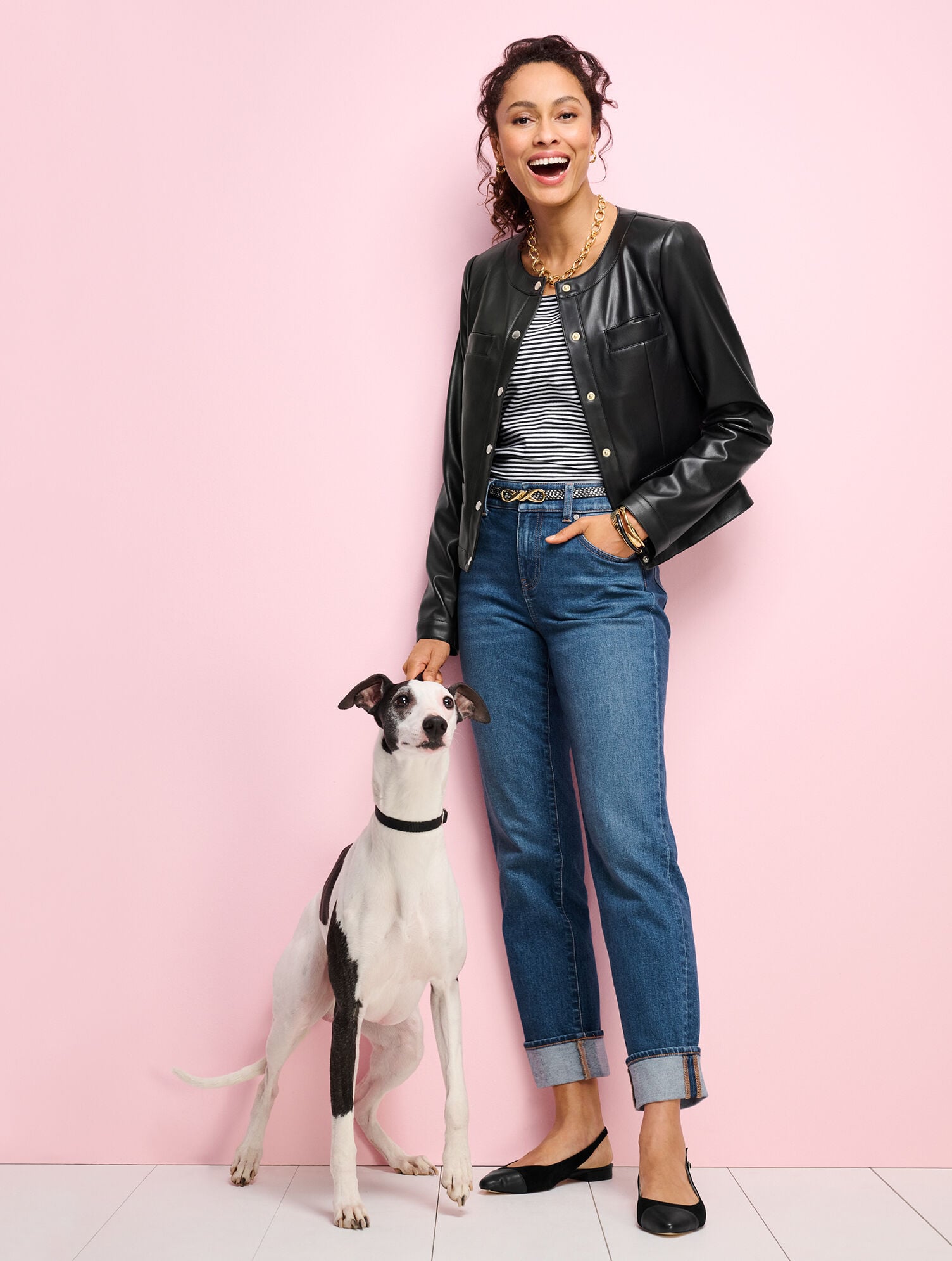 EVERYDAY RELAXED LEG JEANS - SONIA WASH | Talbots on sale
