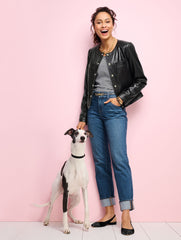 EVERYDAY RELAXED LEG JEANS - SONIA WASH | Talbots on sale