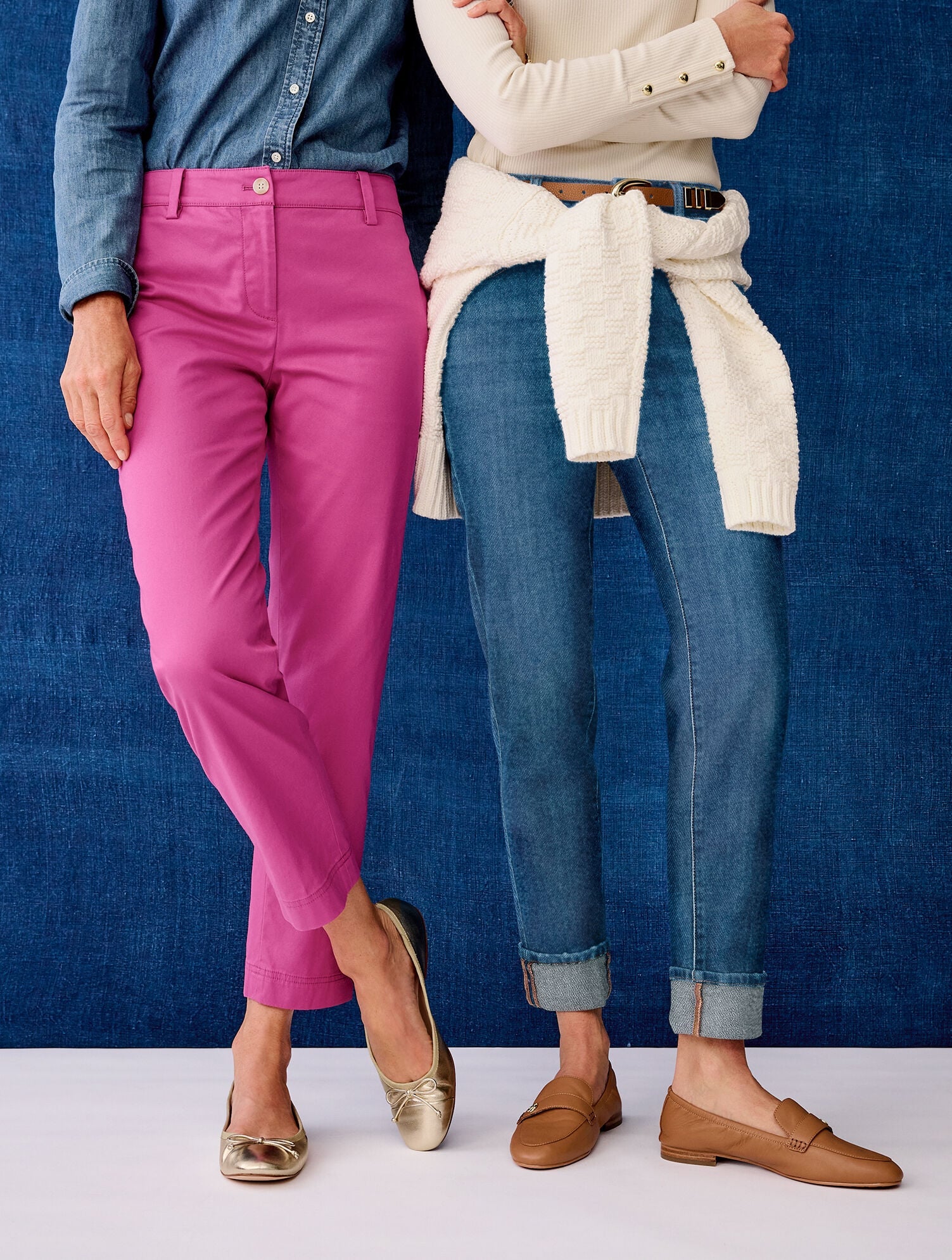EVERYDAY RELAXED LEG JEANS - SONIA WASH | Talbots on sale