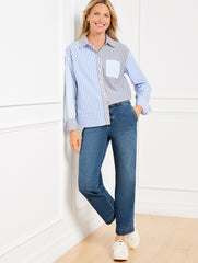 STRAIGHT ANKLE JEANS - SYDNEY WASH | Talbots for sale