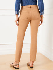 SLIM ANKLE JEANS - PIGMENT DYE | Talbots outlet