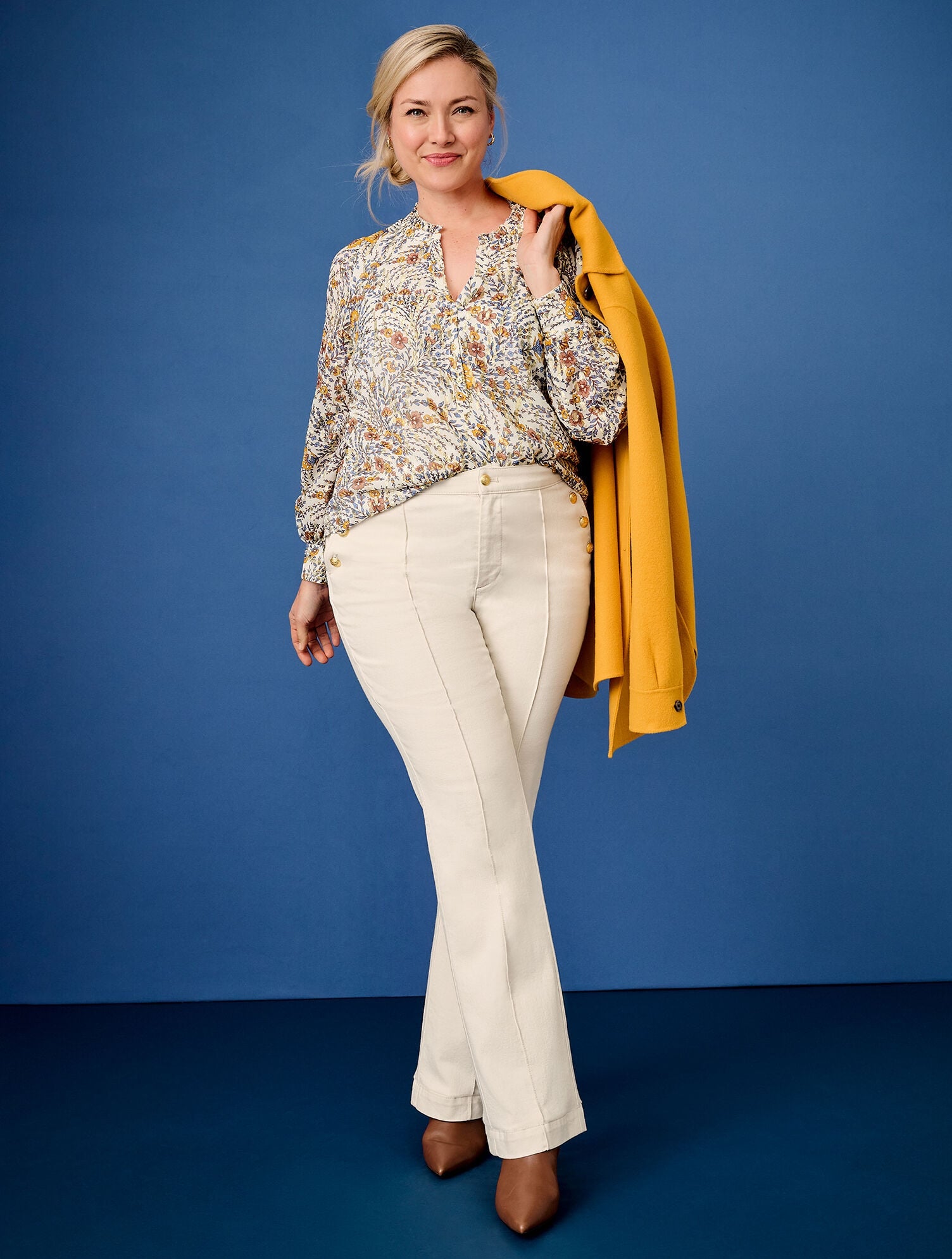 FLARE LEG SAILOR JEANS | Talbots outlet