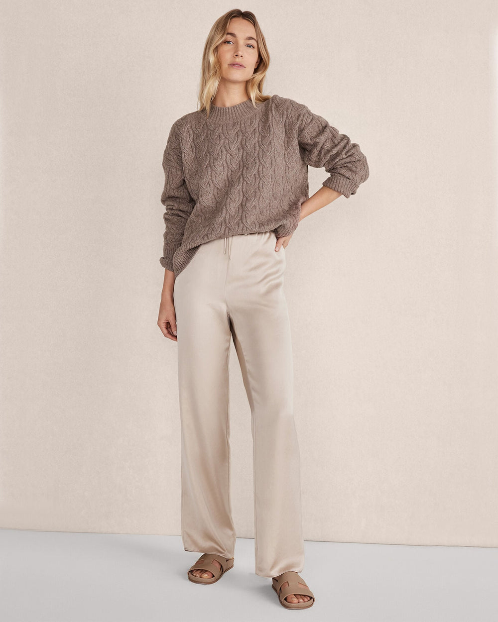 FLOWY DRAWSTRING PANTS | Talbots online