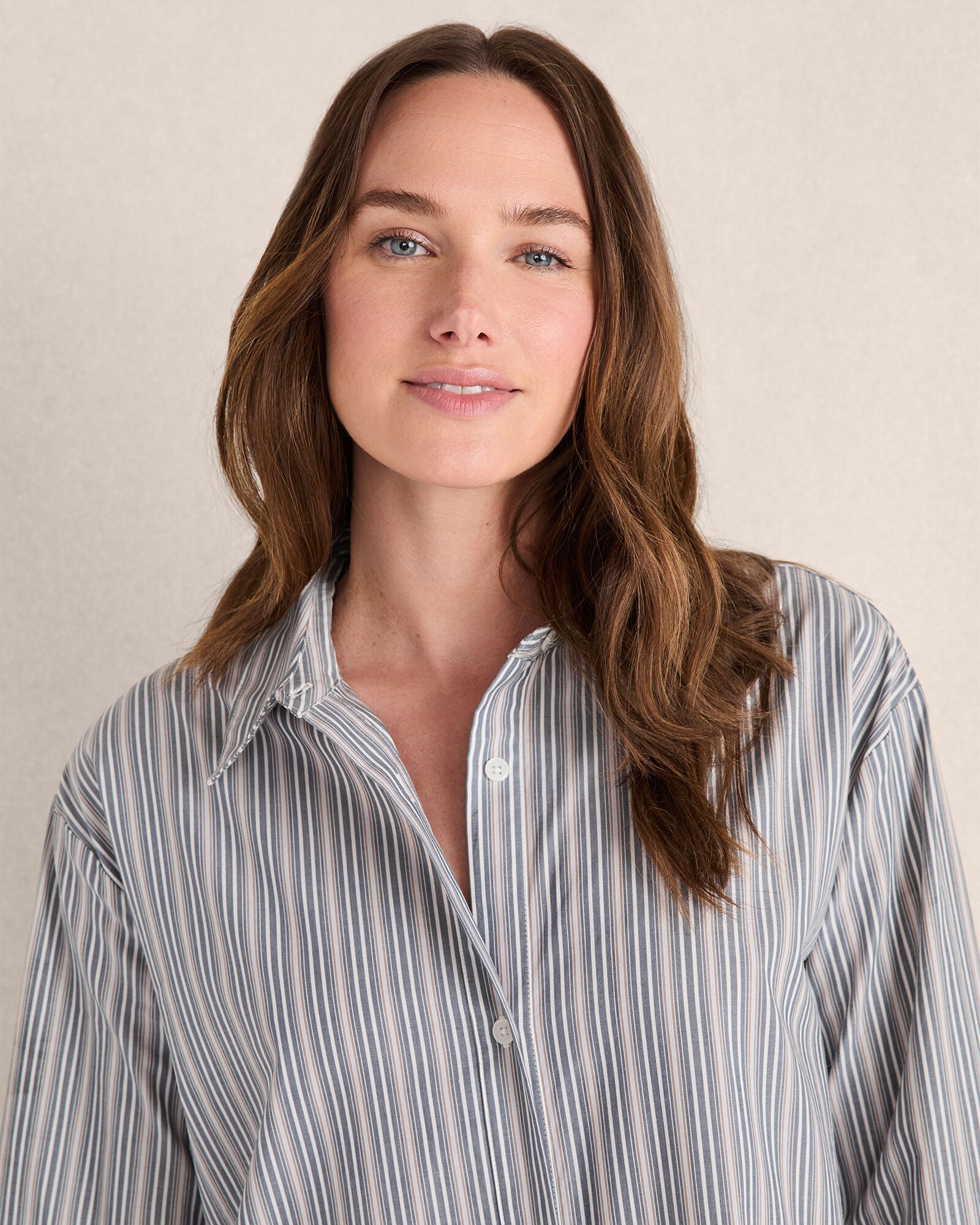 ORGANIC COTTON POPLIN BUTTONDOWN MIDI DRESS | Talbots sale