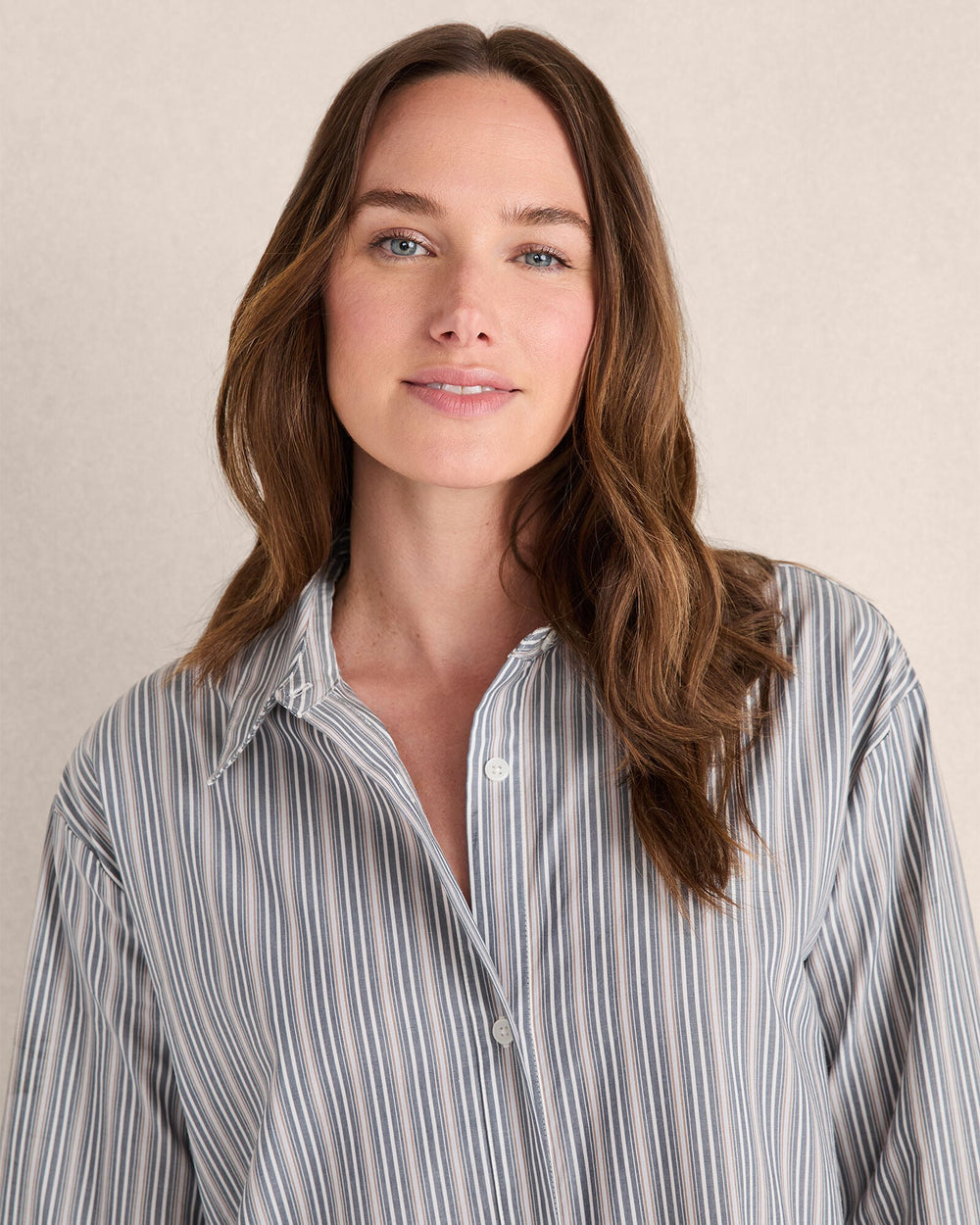 ORGANIC COTTON POPLIN BUTTONDOWN MIDI DRESS | Talbots sale