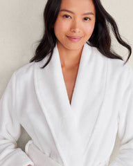 ORGANIC COTTON TERRY BATHROBE | Talbots sale