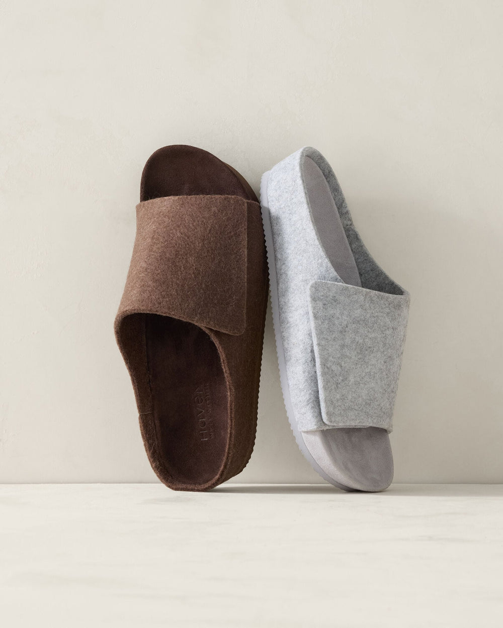 FELTED WOOL SLIDES | Talbots online