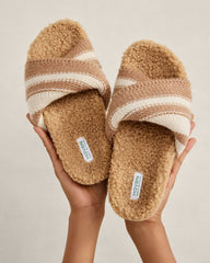 TWISTED SWEATERKNIT SLIDES | Talbots outlet