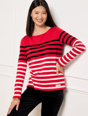 AUTHENTIC TALBOTS TEE - WONDERLAND STRIPE | Talbots sale