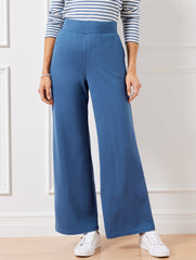 EFFORTLESS ULTRAKNIT WIDE LEG PANTS | Talbots online