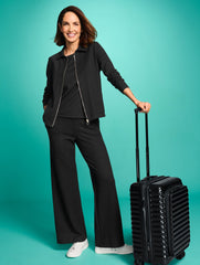 EFFORTLESS ULTRAKNIT WIDE LEG PANTS | Talbots online