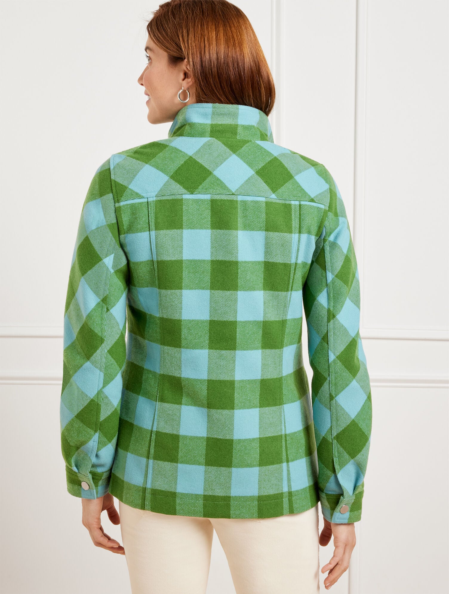 FIELD JACKET - BELLE CHECK | Talbots sale