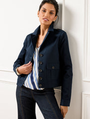 TWILL JACKET | Talbots outlet