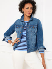 CLASSIC JEAN JACKET - ISLA WASH | Talbots near me