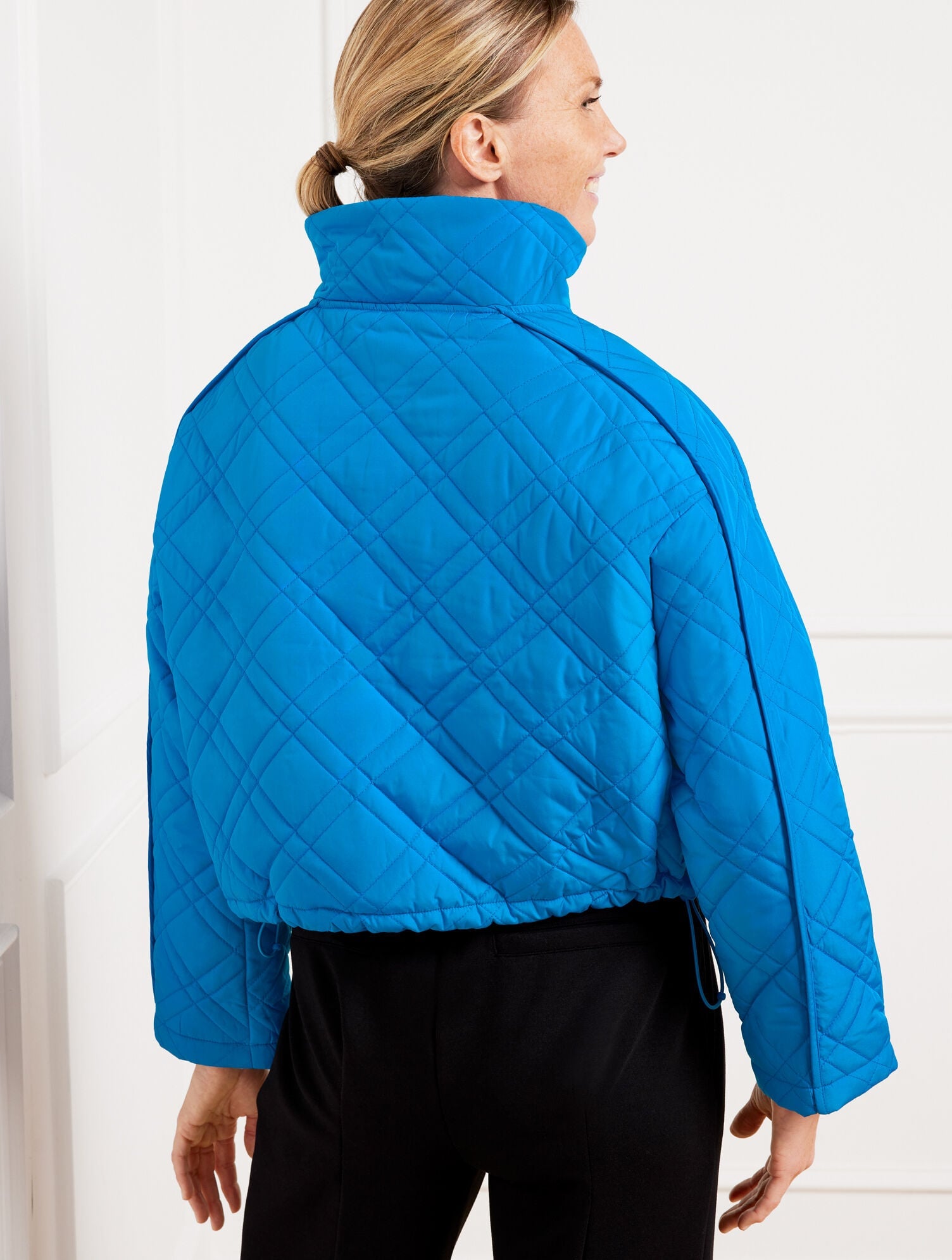 CROPPED PUFFER JACKET | Talbots outlet
