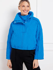 CROPPED PUFFER JACKET | Talbots outlet