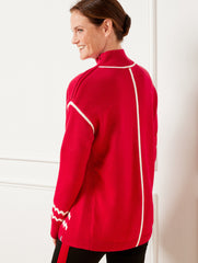 TURTLENECK SWEATER - SNOWFLAKE | Talbots for sale
