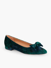EDISON BOW FLATS - VELVET SNOWFLAKE | Talbots near me