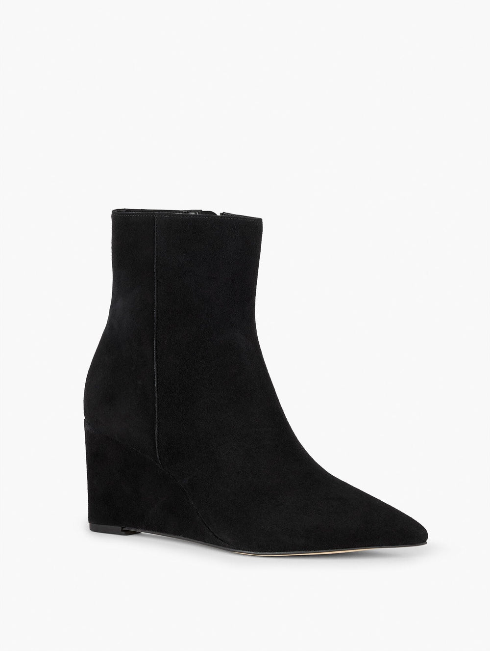 EMMA SUEDE WEDGE BOOTIE | Talbots US
