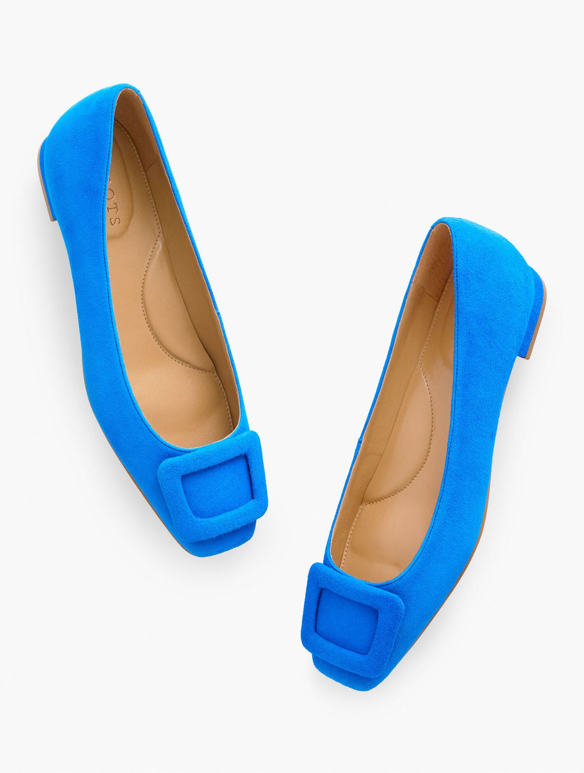 SUTTON SUEDE BUCKLE FLATS | Talbots near me