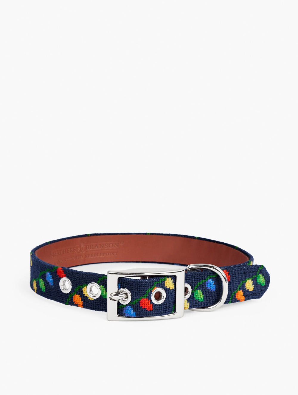 SMATHERS & BRANSON FOR TALBOTS HOLIDAY LIGHTS DOG COLLAR | Talbots on sale