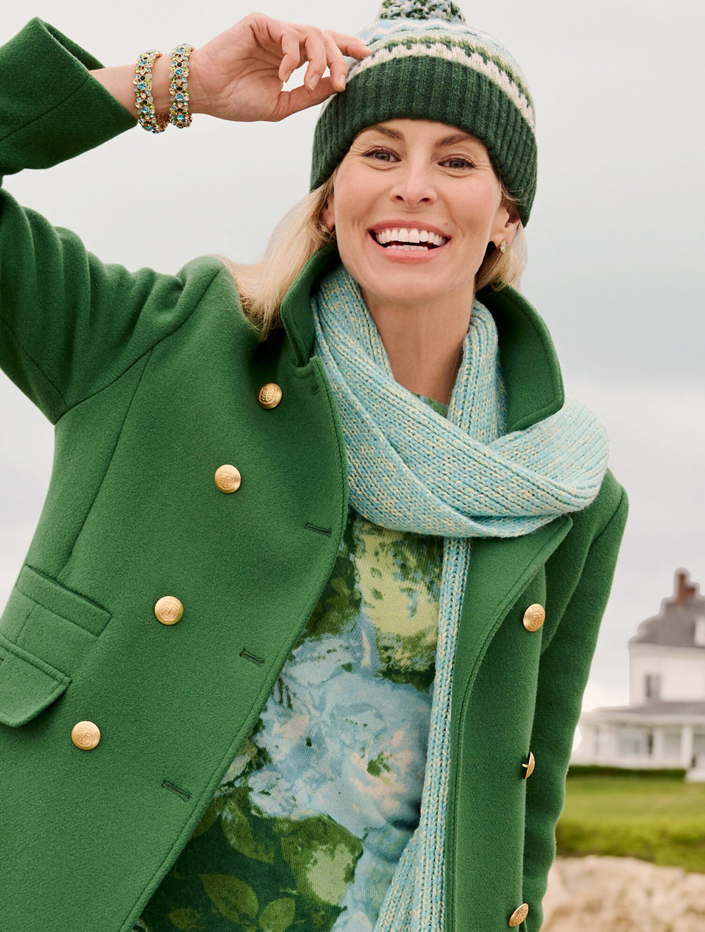 SHAKER STITCH SCARF - MARL | Talbots near me