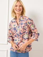 SHORT SHIRT - STARLIGHT FLORAL | Talbots near me