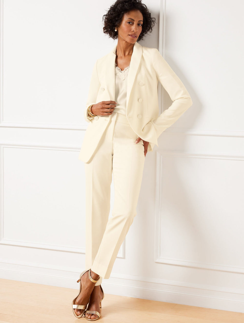 STRETCH CREPE BLAZER | Talbots discount