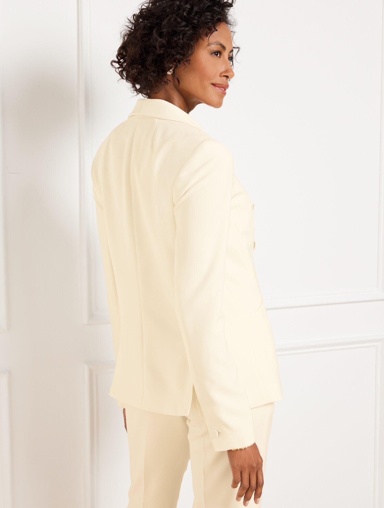 STRETCH CREPE BLAZER | Talbots online