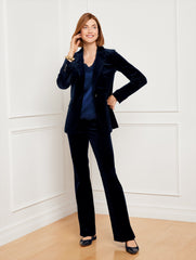 FLARE LEG VELVETEEN PANTS | Talbots on sale