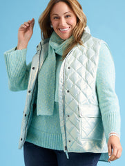 SHAKER STITCH SWEATER - MARL | Talbots sale