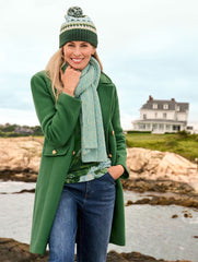 AUDREY CASHMERE SWEATER - ABSTRACT FLORAL | Talbots on sale