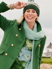 AUDREY CASHMERE SWEATER - ABSTRACT FLORAL | Talbots on sale