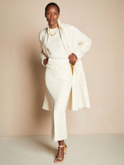 SCALLOP TRIM PULLOVER SWEATER | Talbots US
