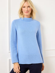 FUNNEL NECK SWEATER | Talbots online