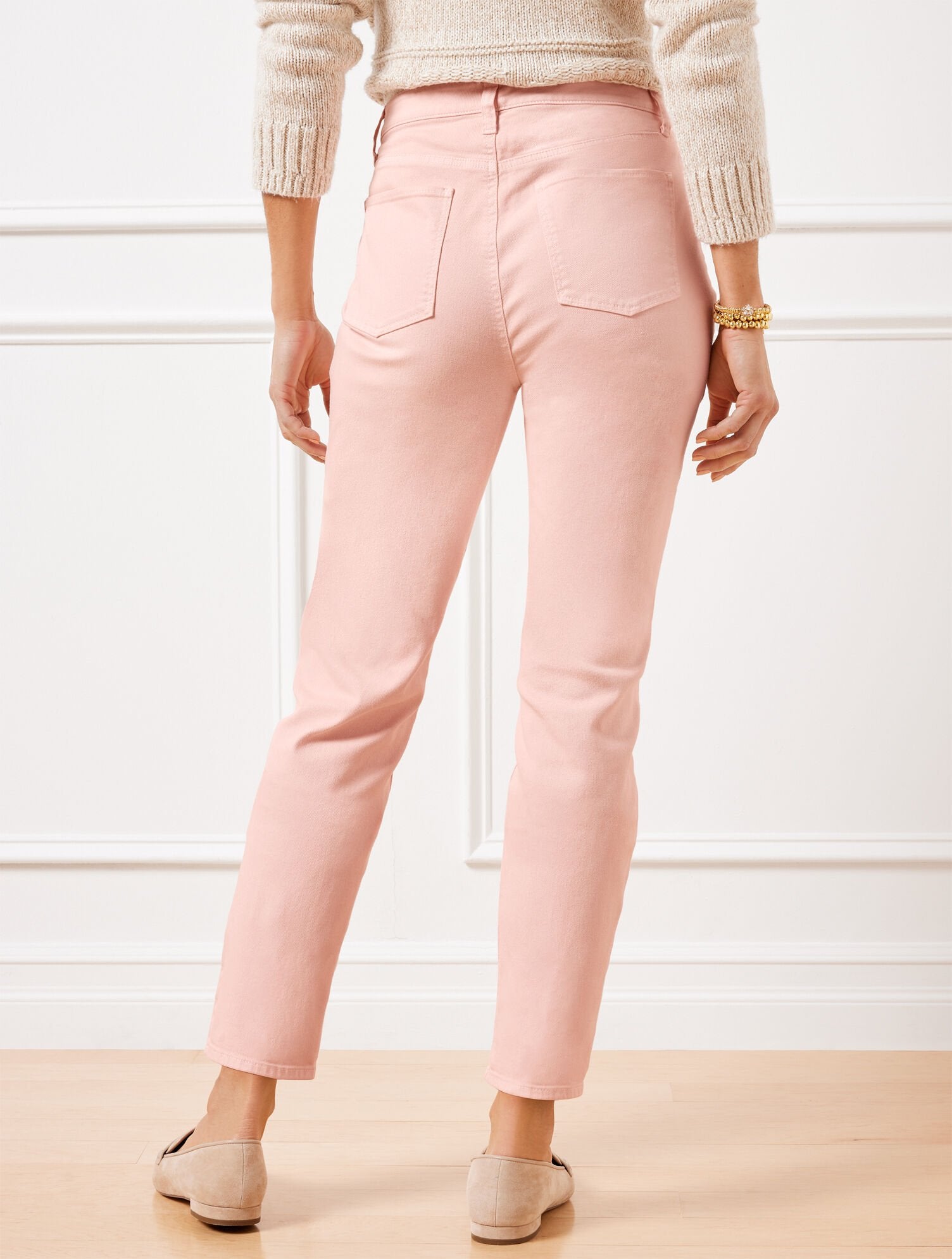 SLIM ANKLE JEANS - GARMENT DYE | Talbots sale
