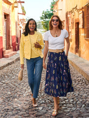 MID RISE STOVEPIPE STRAIGHT LEG JEANS - KINGSTON WASH | Talbots US