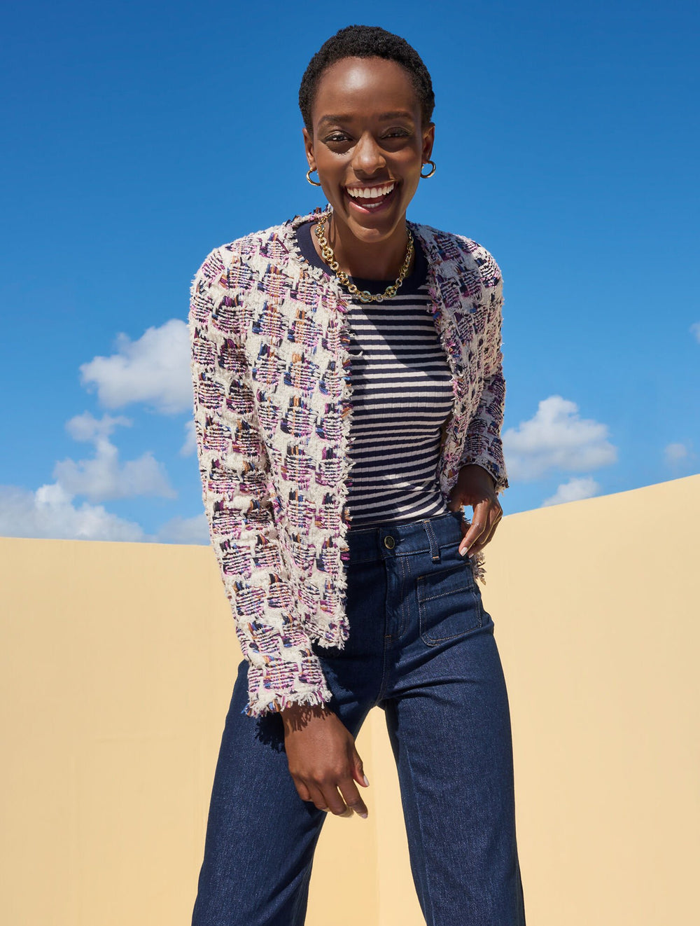 PATCH POCKET CLASSIC JEAN TROUSERS - ASTORIA WASH | Talbots online